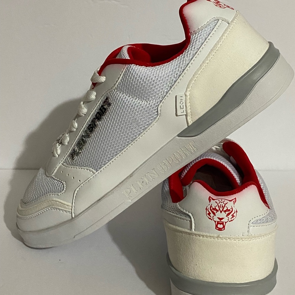 PHILIPP PLEIN SNEAKERS LO -TOP ORIGINAL WHITE  NEE WITH TAGS